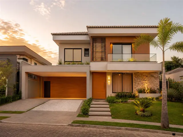 Casa residencial moderna